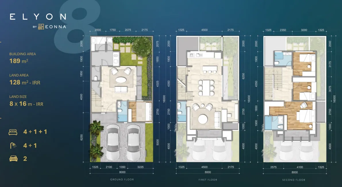 Floor plan for ELYON 8