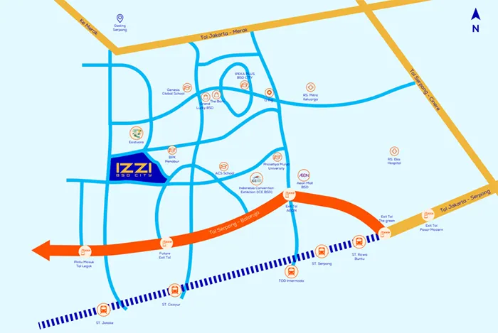IZZI BSD Masterplan - BSD City