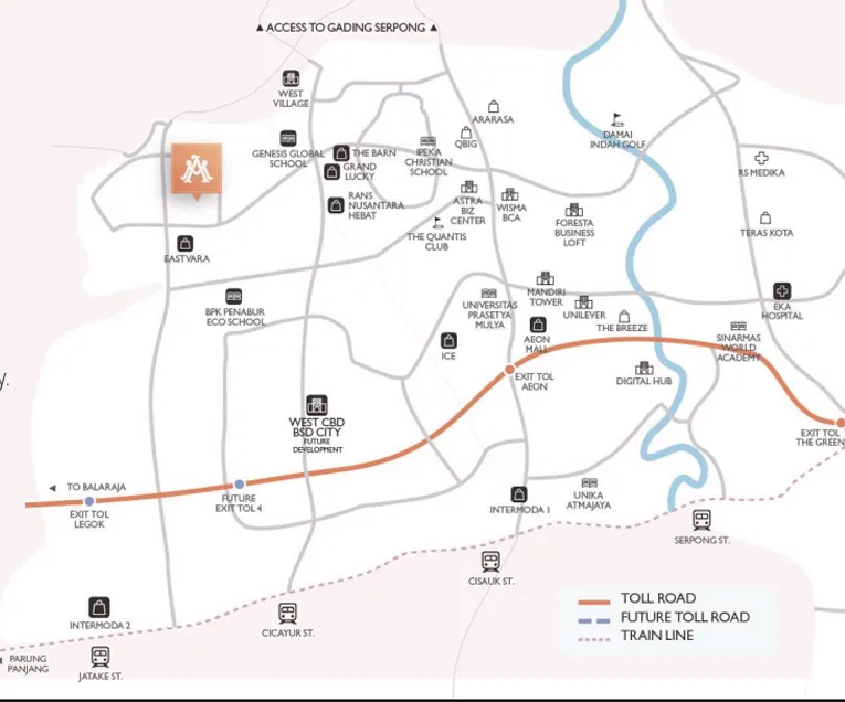 THE ARMONT RESIDENCES Masterplan - BSD City