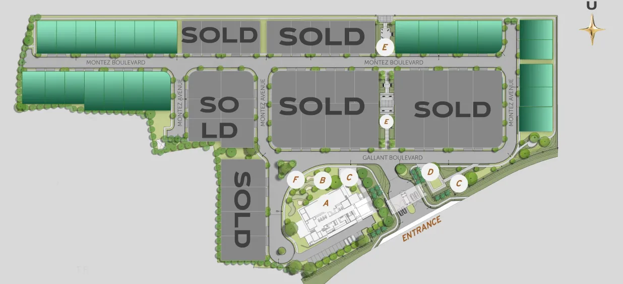 Tresor Site Plan - Unit Layout